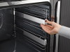 Miele H7464BP VITROLINE OBBL 76L Built-In Electric Single Oven with Pyrolytic Self-Cleaning - Obsidian Black - A+