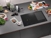 Miele KM7679FL 80cm Wide 4 Zone Induction Hob with PowerFlex - Black