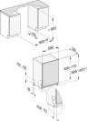 Miele G7980SCVI K2O Full Size Integrated Dishwasher