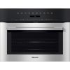 Miele H7140BM Built-In Compact Combination Microwave Oven - Clean Steel