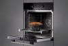 Miele H2455B Contourline 76L Built-In Electric Single Oven - Clean Steel - A+ Rated