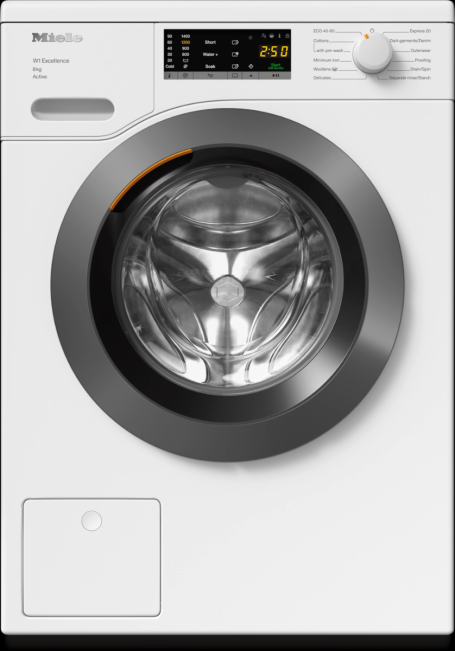 Miele WEA125 WCS Washing Machine with 8kg, 1400 rpm - White - A Rated